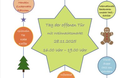 28.11.: Tag der offenen Tür & Weihnachtsmarkt
